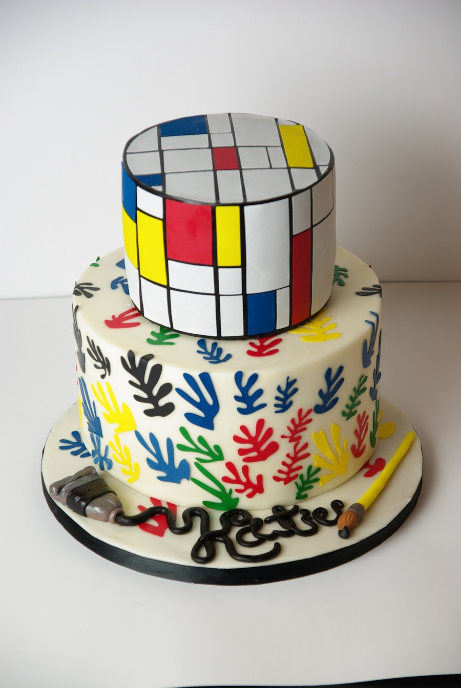 Art Birthday Cake
 Fine Art Cake CakeCentral