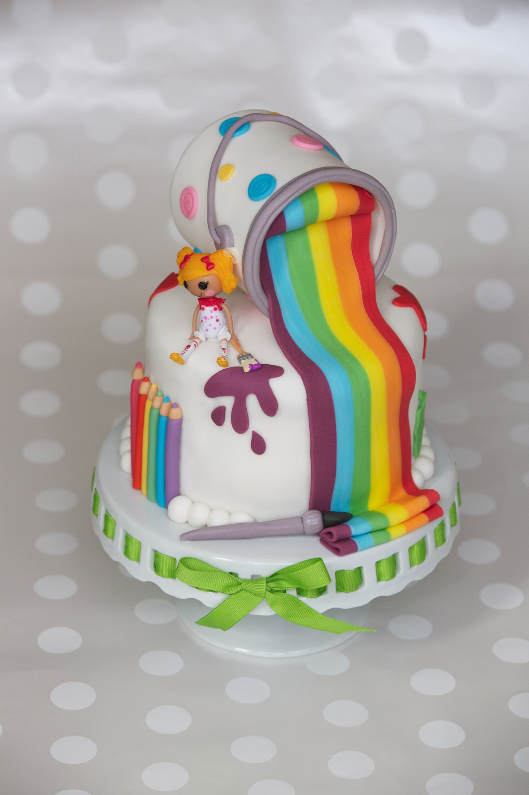 Art Birthday Cake
 Kaylynn Cakes Lalaloopsy Birthday