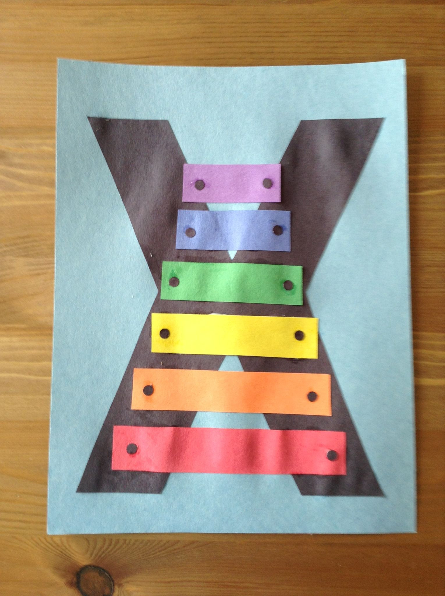 Art Craft For Preschool
 X is for Xylophone Craft Preschool Craft Letter of the