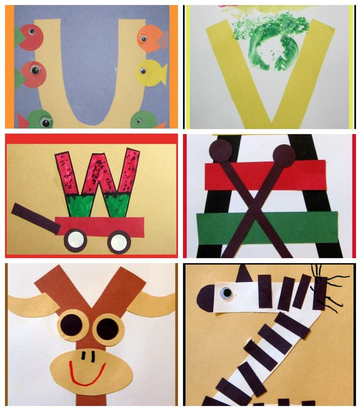 Art Craft For Preschool
 Letter of the Week Crafts for Preschoolers