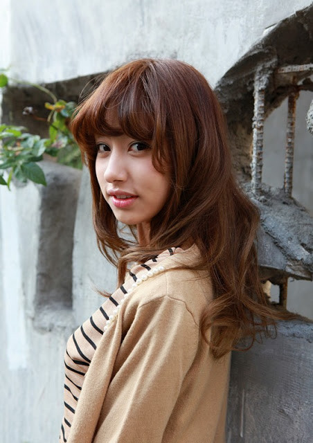 Asian Girl Haircuts
 New Beautiful Long Wavy Hairstyle for Asian Girls
