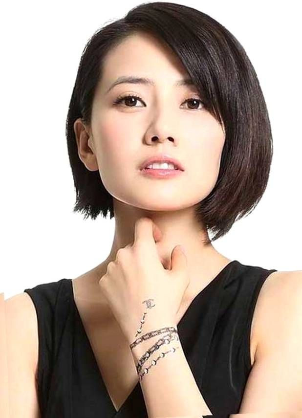 Asian Girl Haircuts
 Asian Short Hairstyles For Round Face