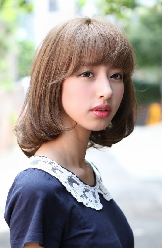 Asian Girl Haircuts
 Cute Japanese Bob Hairstyle for Girls Hairstyles Weekly