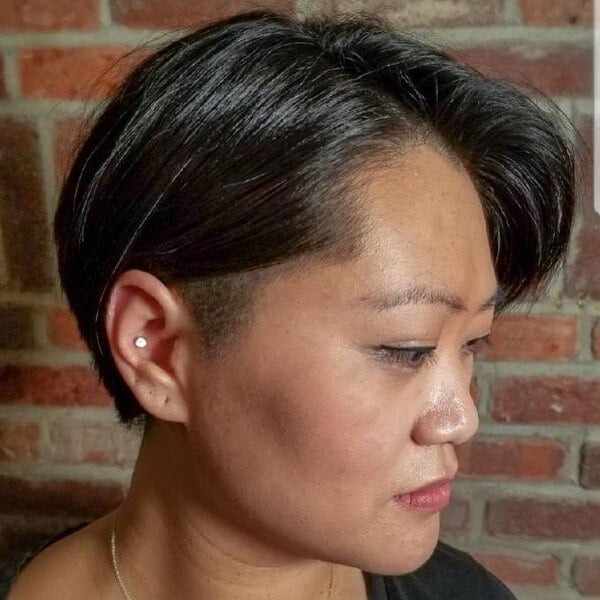 Asian Undercut Hairstyle
 75 Short Hairstyles for Women Over 50 Best & Easy Haircuts