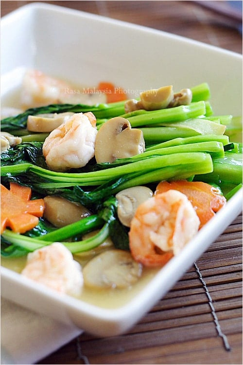 Asian Vegetable Recipes
 Chinese Ve ables Choy Sum