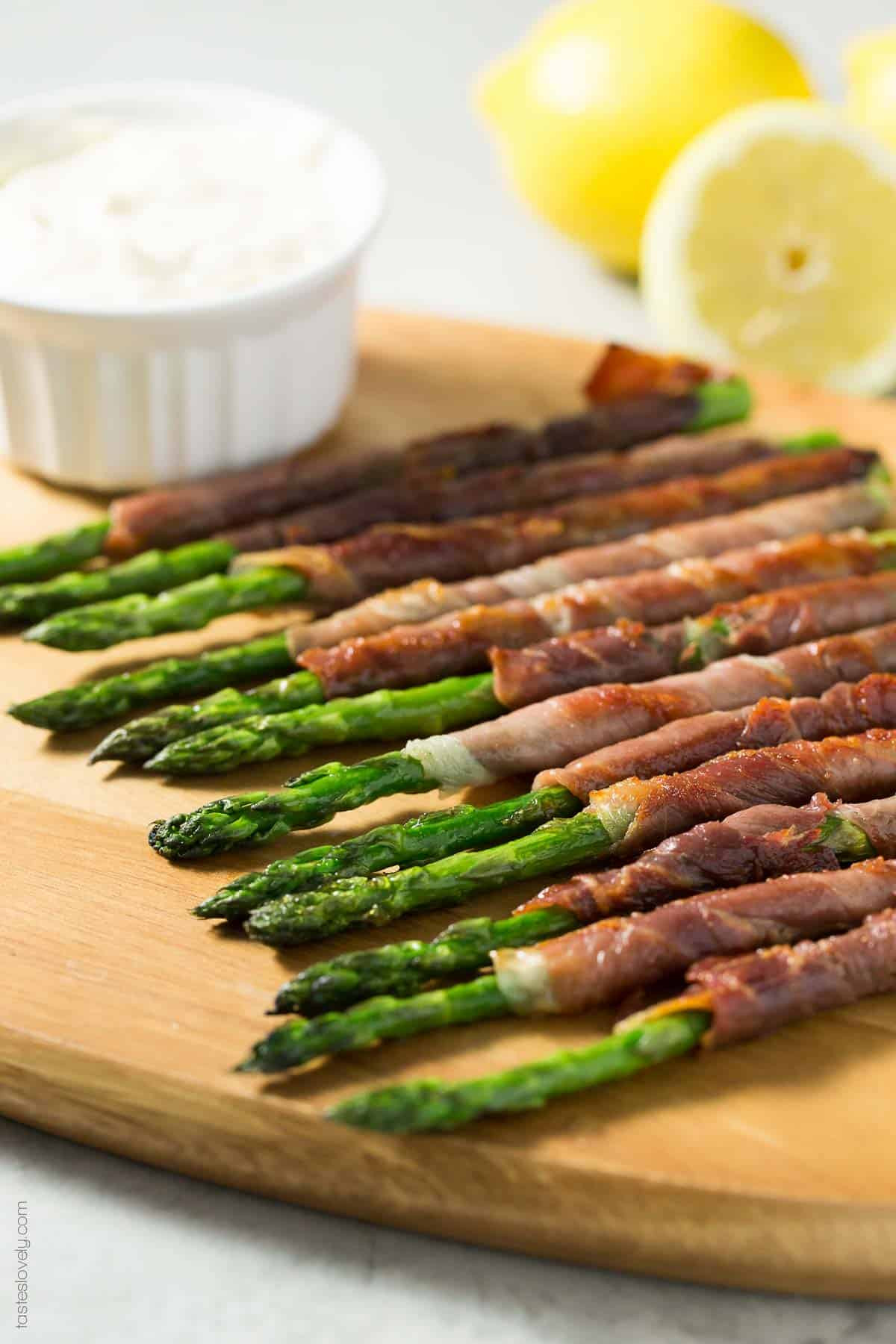 Asparagus Appetizers Recipe
 Paleo Prosciutto Wrapped Asparagus — Tastes Lovely