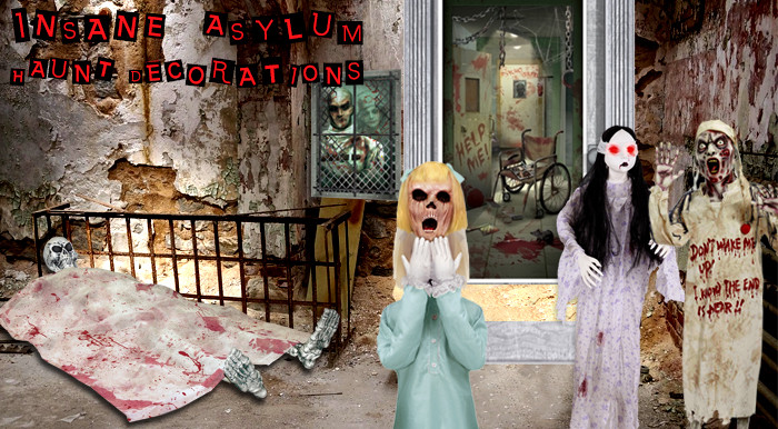 Asylum Halloween Party Ideas
 Insane Asylum Haunt Decorations
