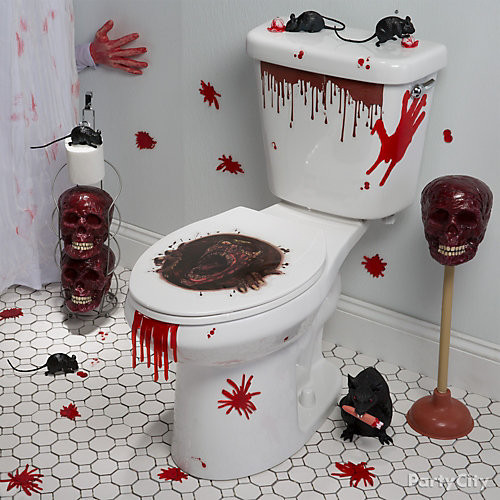Asylum Halloween Party Ideas
 Lend a Hand Asylum Bathroom Idea Asylum Decorating Ideas