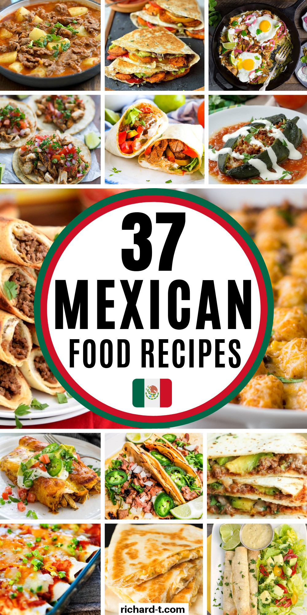 Authentic Mexican Main Dishes
 37 Delicious Mexican Food Recipes