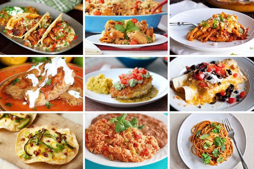Authentic Mexican Main Dishes
 Cinco de Mayo Baby