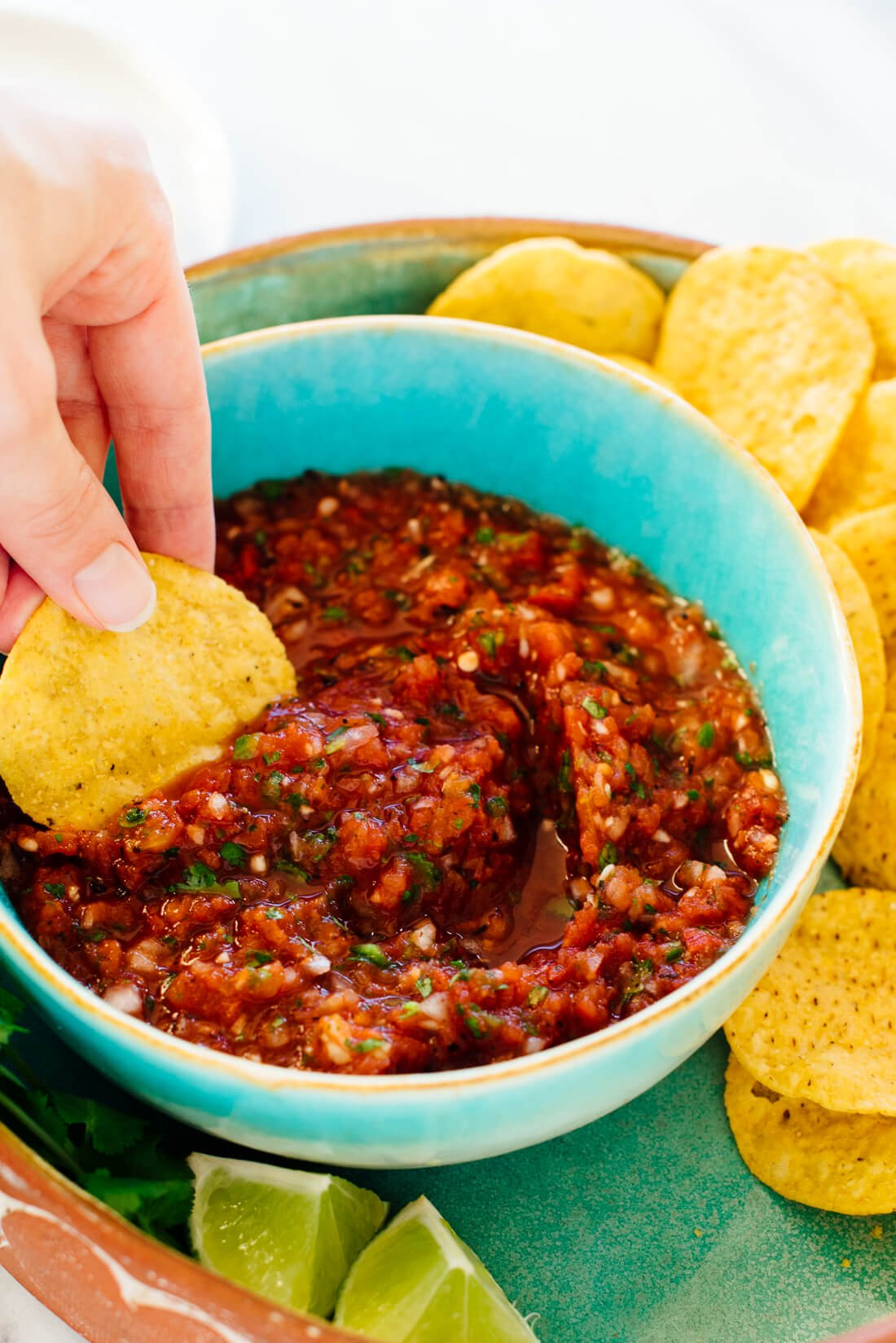 Authentic Mexican Salsas Recipes
 Best Red Salsa Recipe Ready in 10 Minutes Cookie and Kate