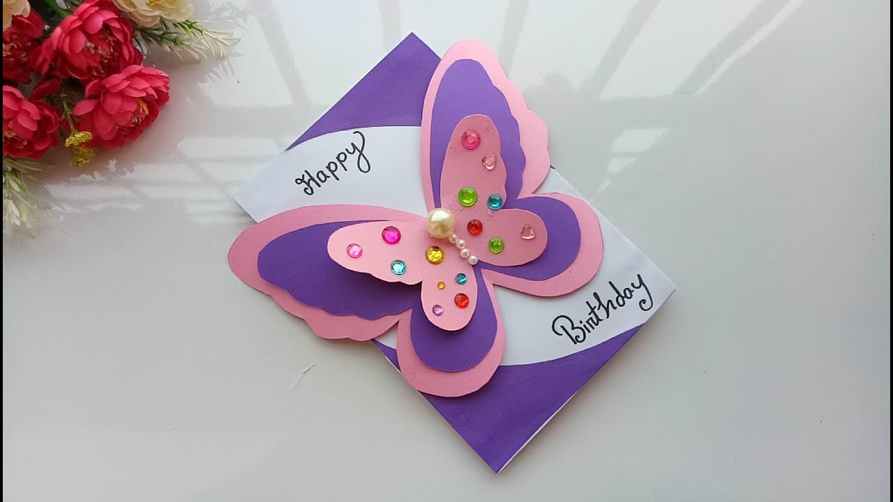 Awesome Birthday Cards
 Beautiful Handmade Birthday card Birthday card idea