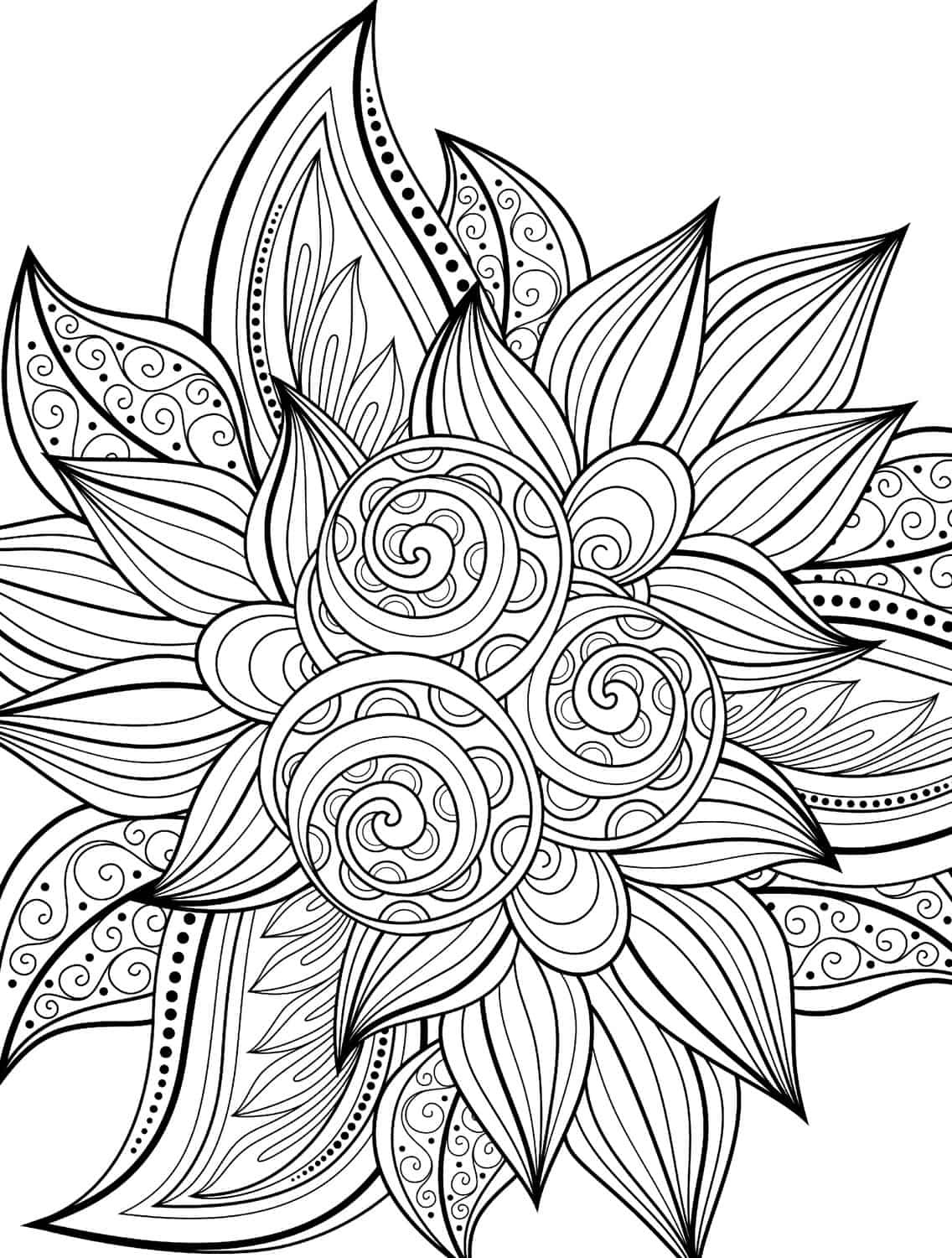 Awesome Coloring Pages For Adults
 10 Free Printable Holiday Adult Coloring Pages