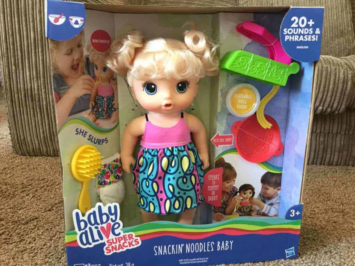 Baby Alive Snackin Noodles
 Baby Alive Snackin Noodles Baby Review · The Inspiration Edit