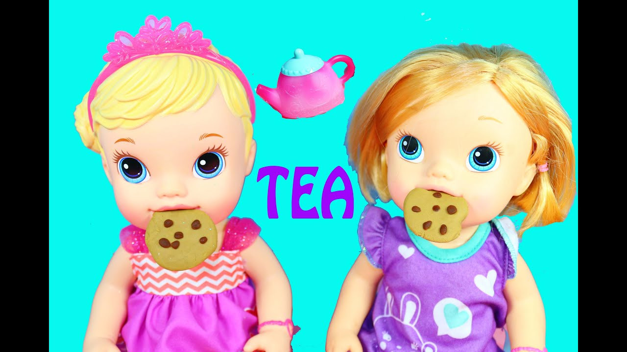 Baby Alive Tea Party Doll
 Toy Review Baby Alive Color Change Baby Doll Tea Party