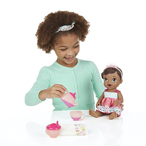 Baby Alive Tea Party Doll
 Baby Alive Lil Sips Baby Has a Tea Party Doll African