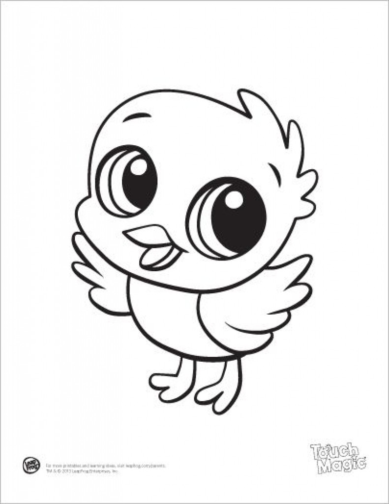 Baby Animal Coloring Sheets
 Cute Coloring Pages