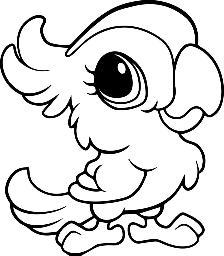 Baby Animal Coloring Sheets
 Coloring Pages Cute Animals Coloring Pages