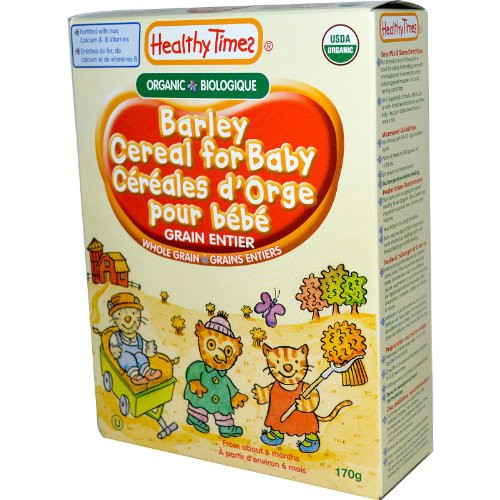 Baby Barley Cereal
 Healthy Times Whole Grain Baby Cereal – Barley – 8 oz