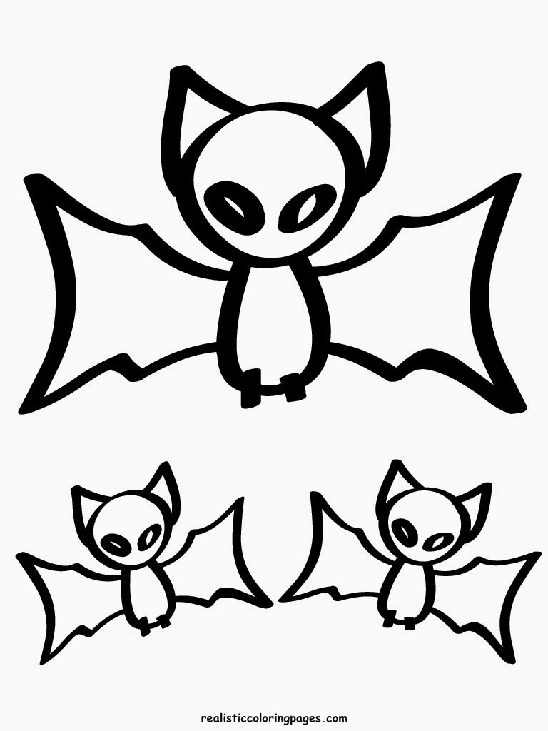 Baby Bat Coloring Pages
 Cute Baby Bats Coloring Pages