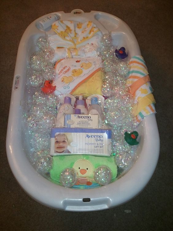 Baby Bath Gift Ideas
 Bath time t basket for baby shower