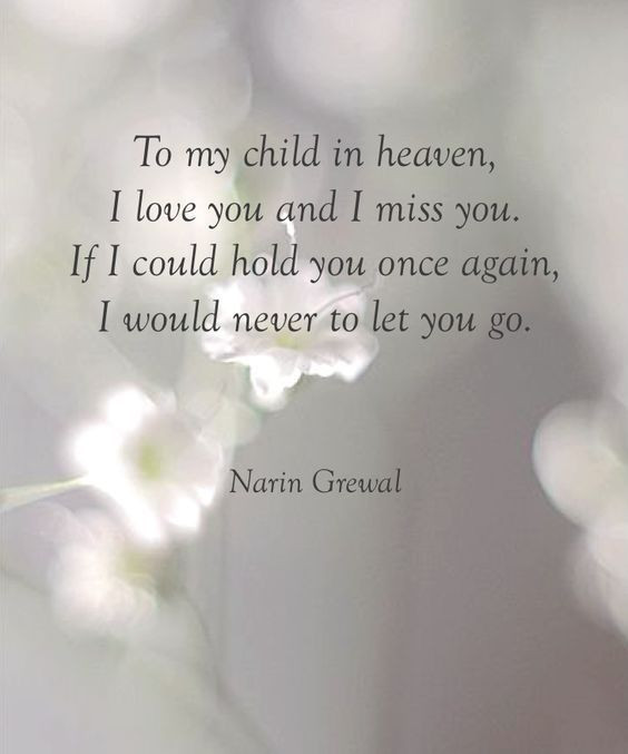 Baby Birthday In Heaven Quotes
 To my child in heaven