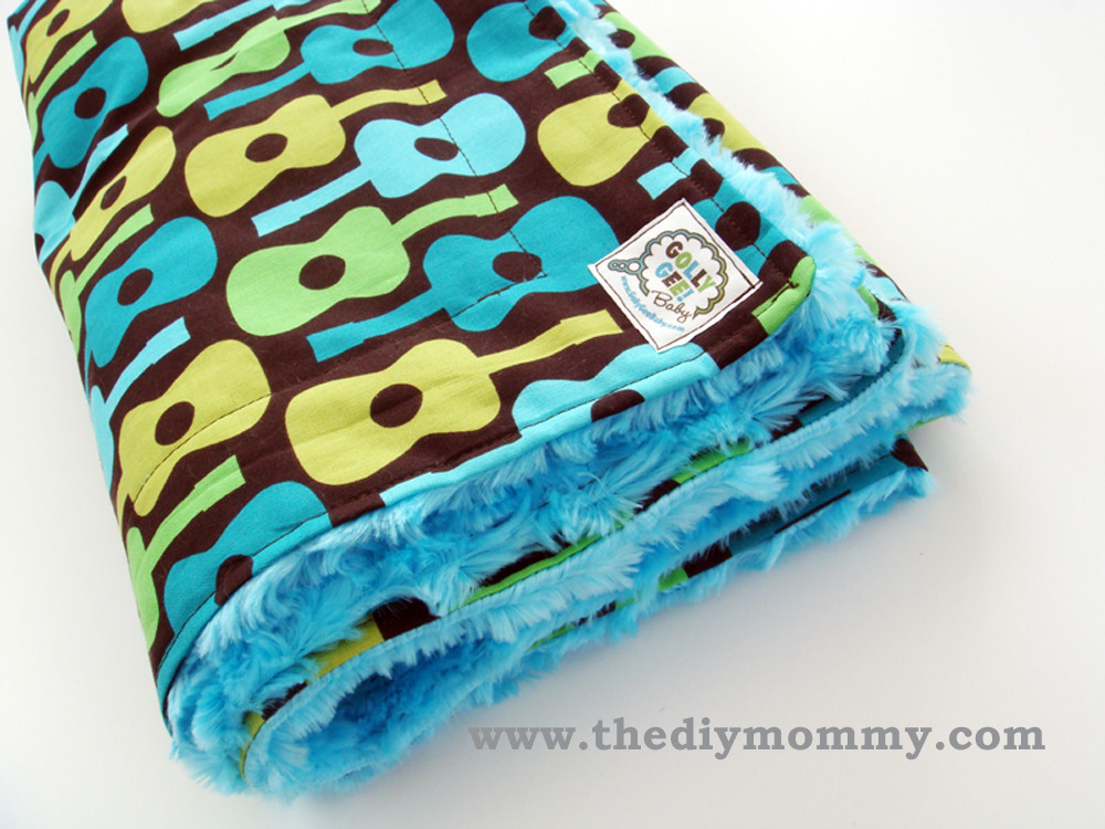 Baby Blankets DIY
 Sew a Boutique Blanket For Baby