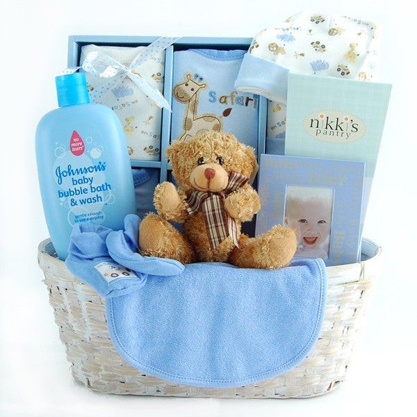 Baby Boy Keepsake Gift
 Shop New Arrival Baby Boy Gift Basket Free Shipping