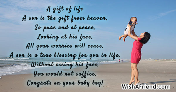 Baby Boy Names Meaning Gift From Heaven
 Baby Boy Poems