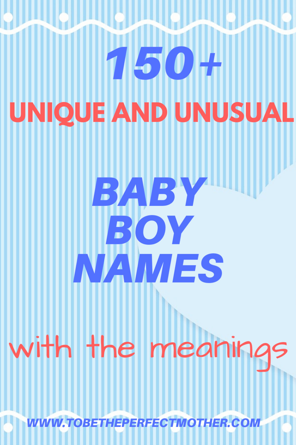 Baby Boy Names Meaning Gift From Heaven
 Unique baby boy names 2019 To Be The Perfect Mother