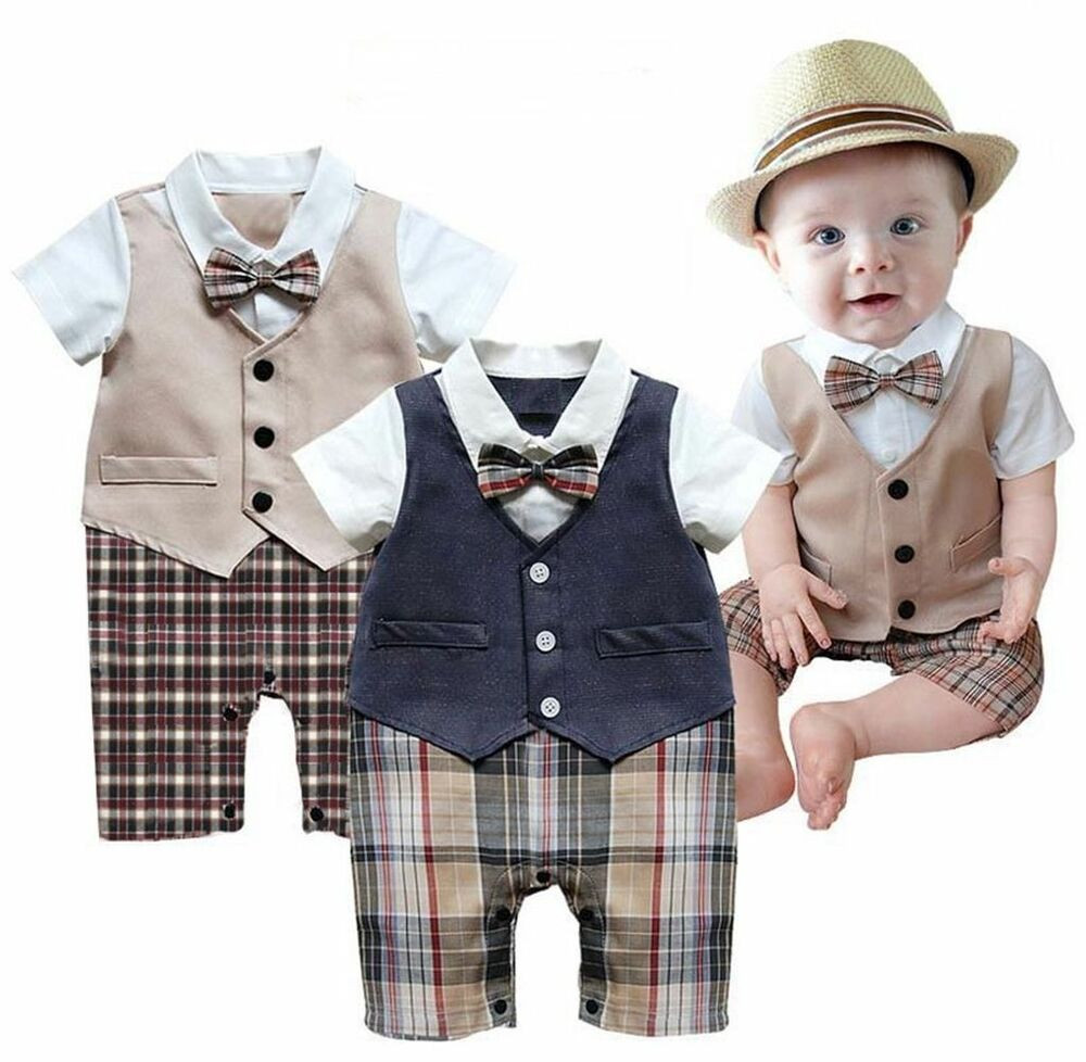 Baby Boy Party Outfits
 Baby Boy Wedding Christening Formal Dressy Party Tuxedo