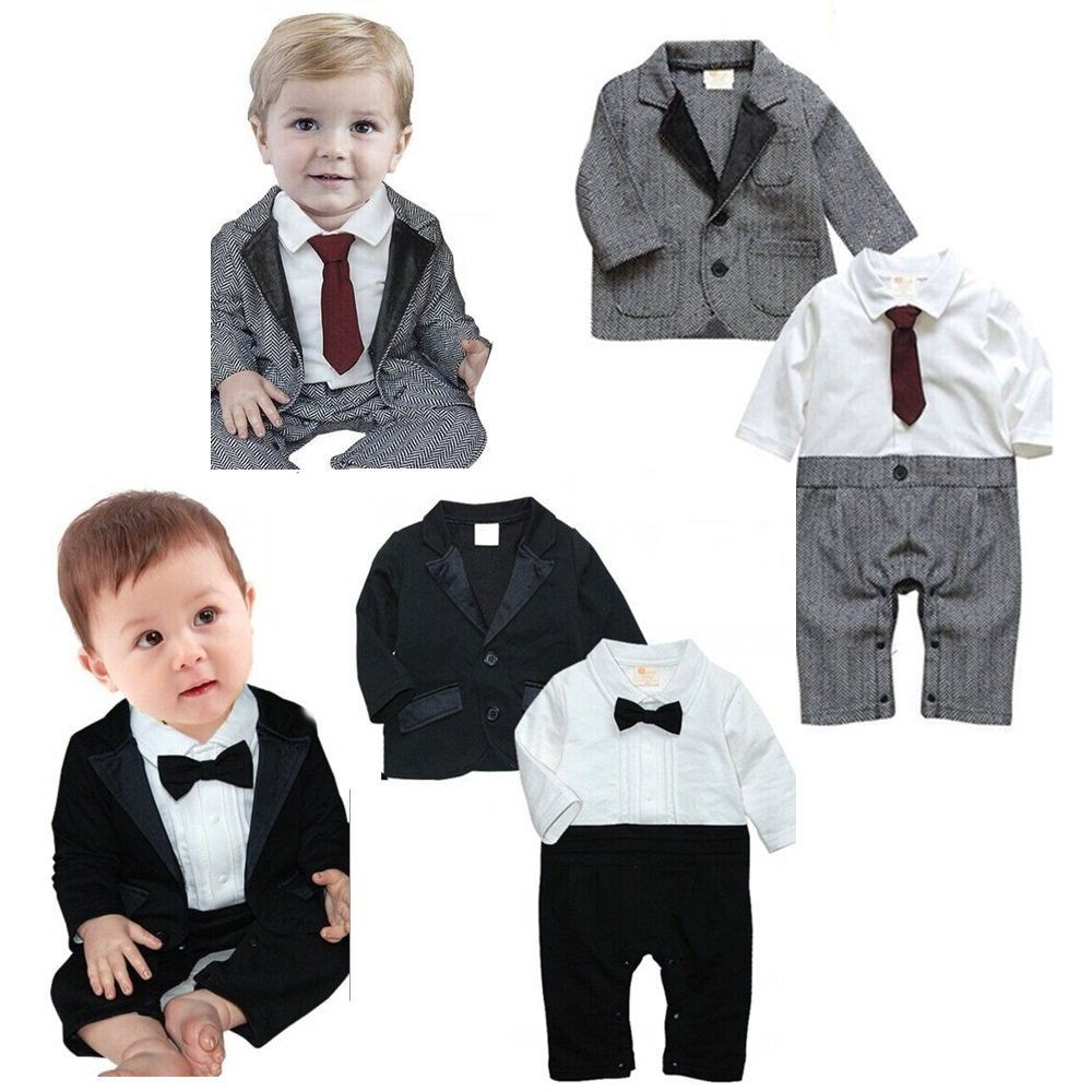 Baby Boy Party Outfits
 Baby Boy Wedding Christening Tuxedo Formal Party Outfits