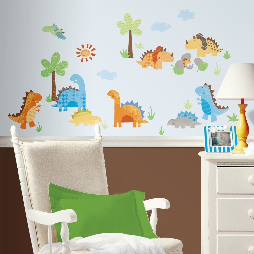 Baby Boy Wall Decor Stickers
 New Dinosaurs Wall Decals Dinosaur Stickers Kids Bedroom