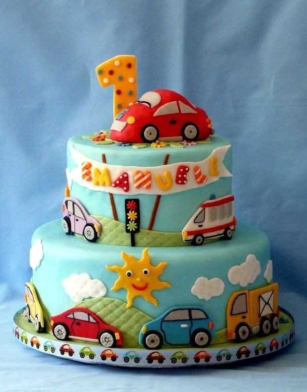 Baby Boys 1St Birthday Cake
 15 Baby Boy First Birthday Cake Ideas