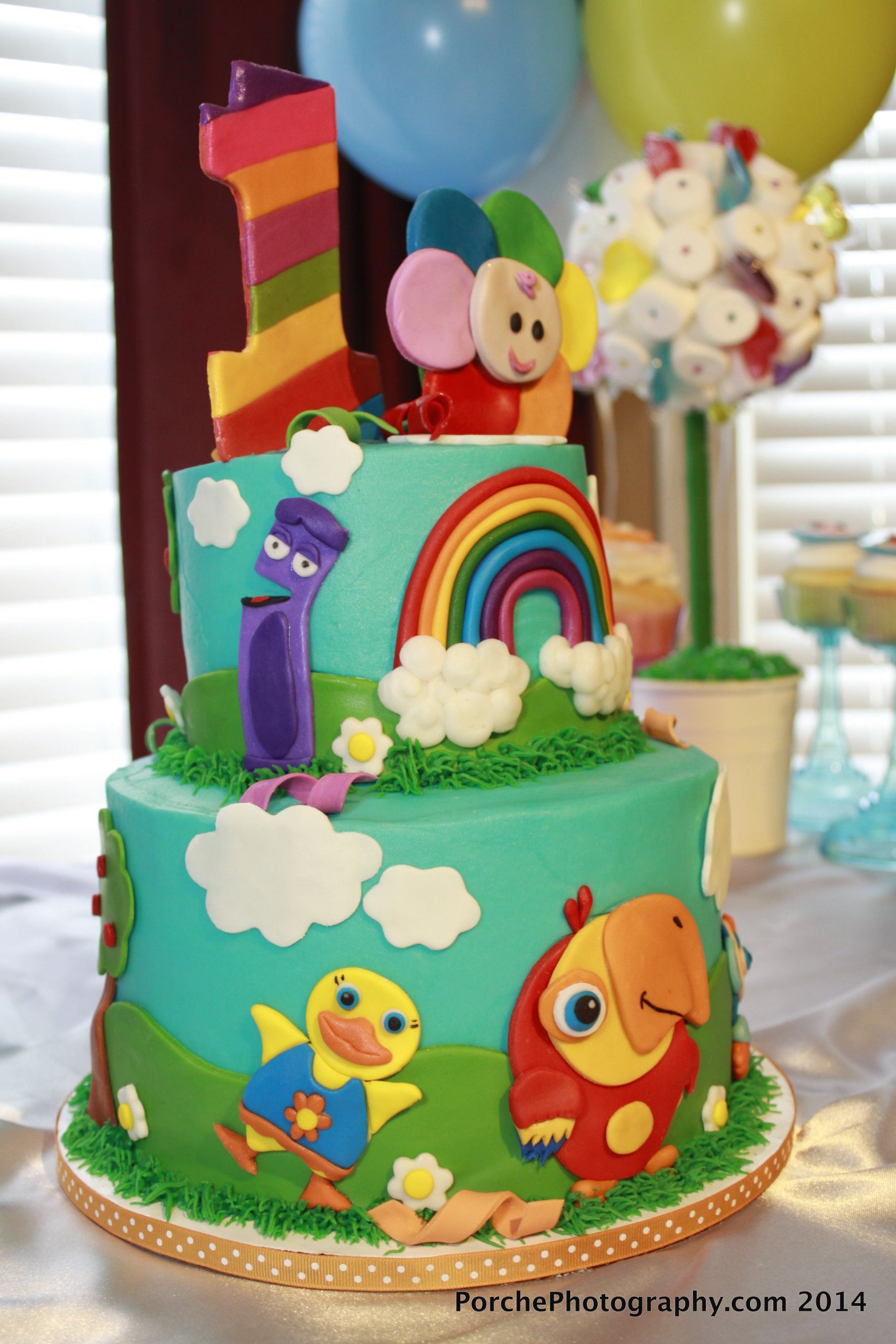 Baby Boys 1St Birthday Cake
 BabyFirst TV birthday cake 1st birthday party