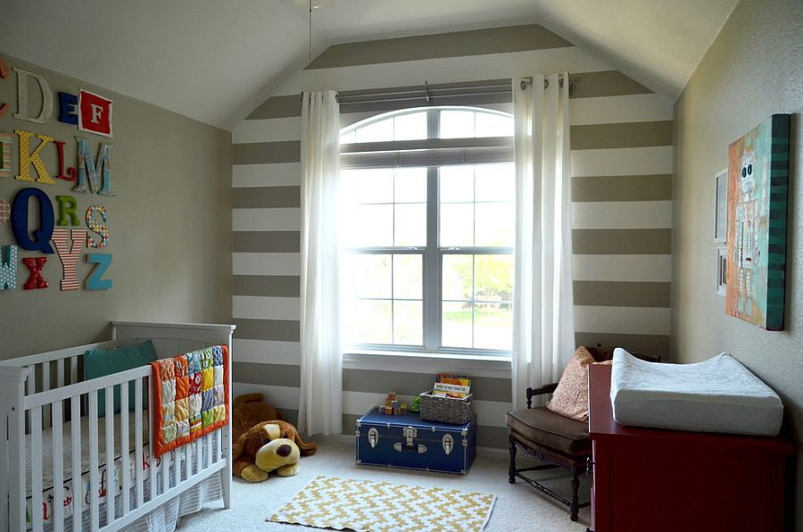 Baby Boys Bedroom
 20 Chic Nursery Ideas for Those Who Adore Striped Walls