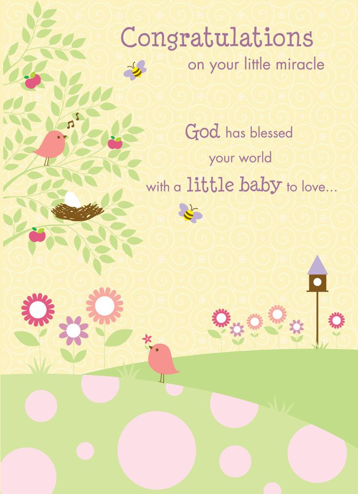 Baby Congratulations Quotes
 Congratulations on your new miracle