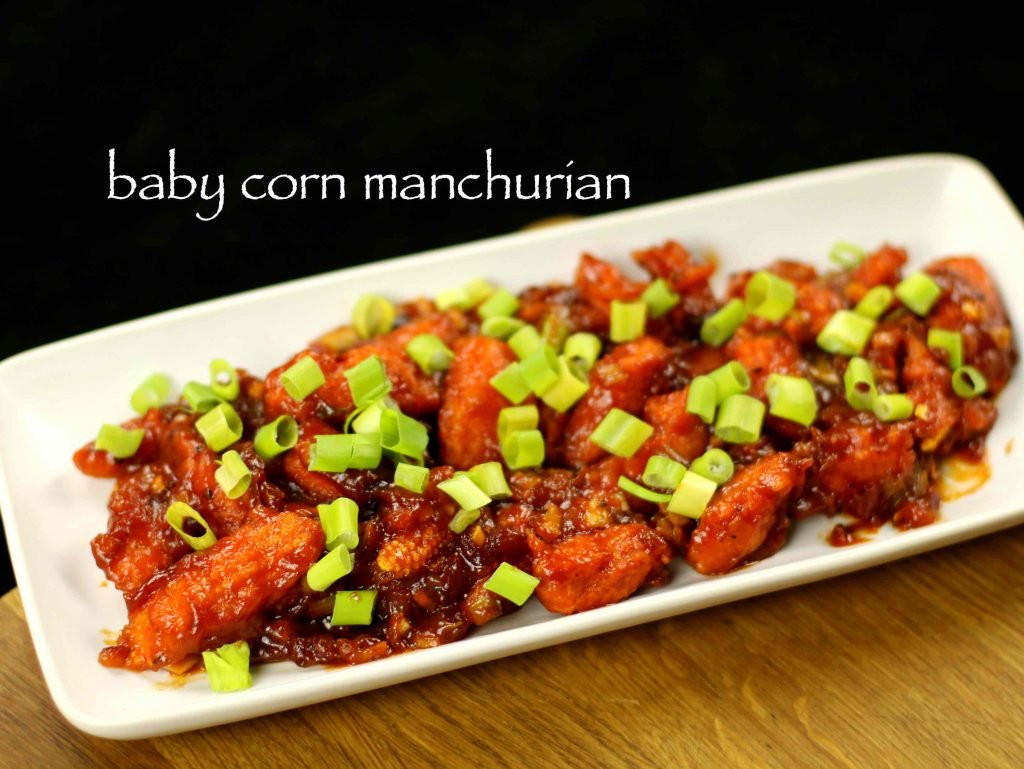 Baby Corn Manchurian
 baby corn manchurian recipe