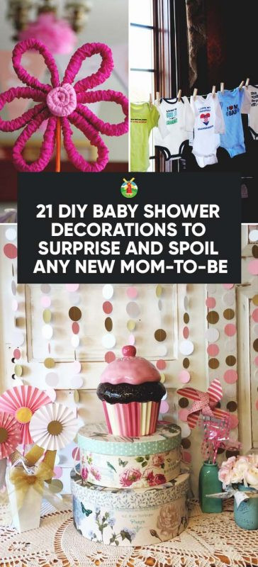 Baby Decoration Ideas
 21 DIY Baby Shower Decorations To Surprise and Spoil Any