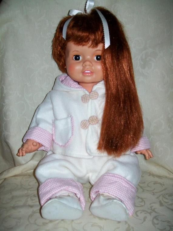 Baby Dolls With Red Hair
 Baby Crissy Doll Ideal Toy Corp With by NittyGrittyVintage