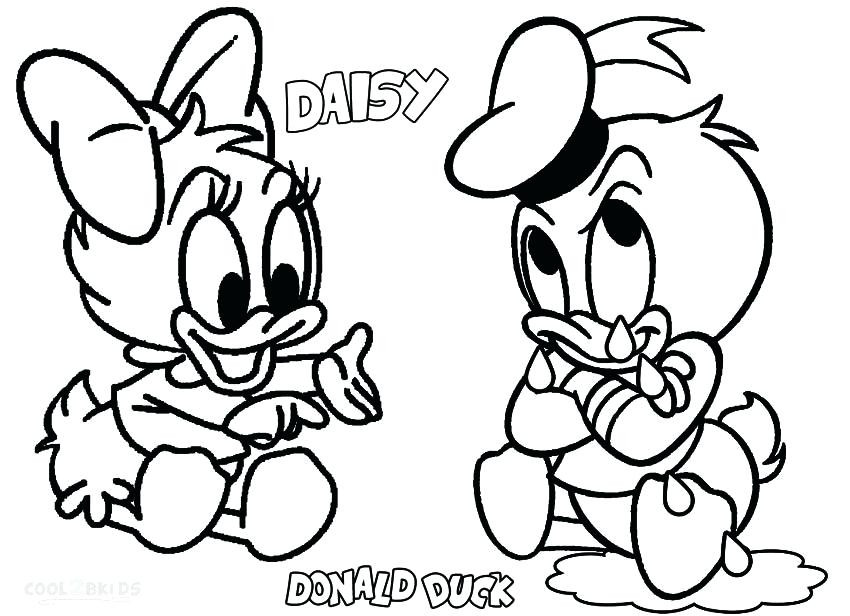 Baby Donald Duck Coloring Pages
 Donald Duck Drawing Step By Step at GetDrawings