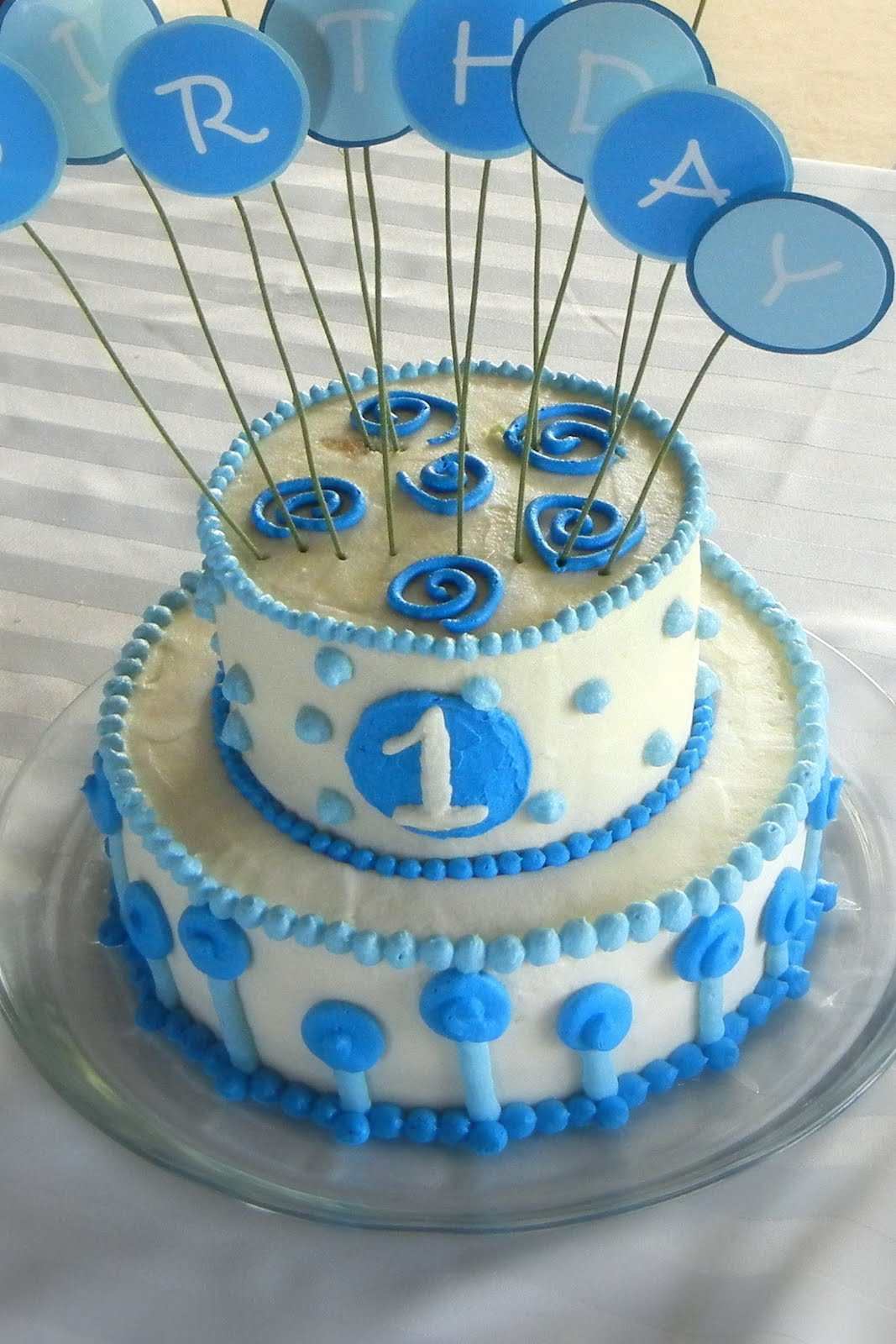Baby First Birthday Cake Recipes
 Party Cakes Baby Boy 1st Birthday Cake