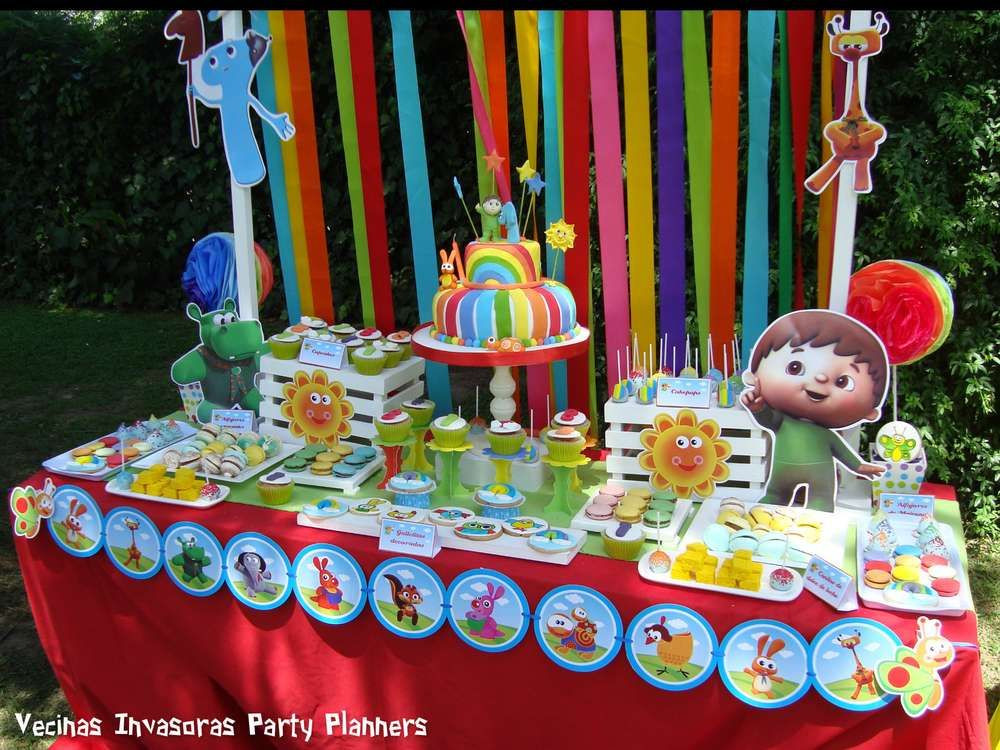 Baby First Tv Party Decorations
 Baby TV Birthday Party Ideas 1 of 16