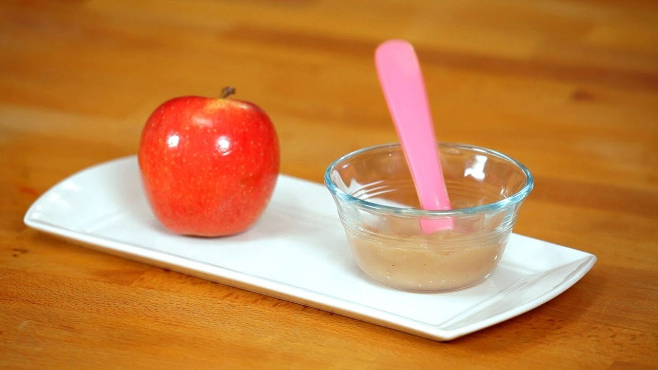 Baby Food Applesauce Recipe
 How to Make Baby Applesauce