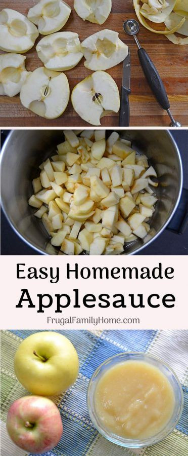Baby Food Applesauce Recipe
 How to Make Homemade Applesauce Easy Recipe