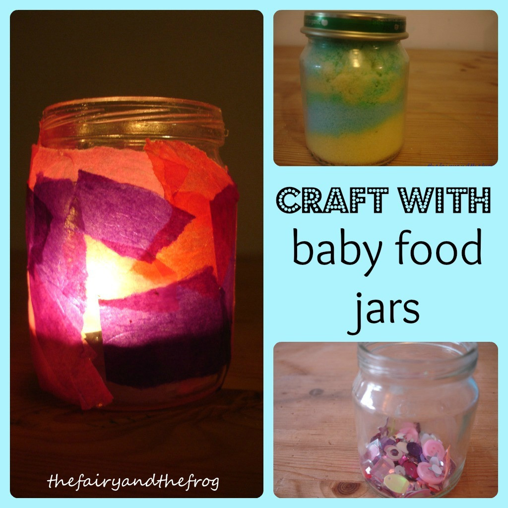 Baby Food Jar Craft
 The Fairy and The Frog