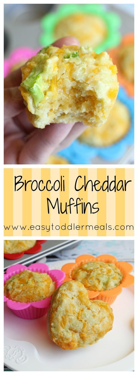 Baby Food Muffins Recipes
 Broccoli Cheddar Muffins Recipe yumy like mommy