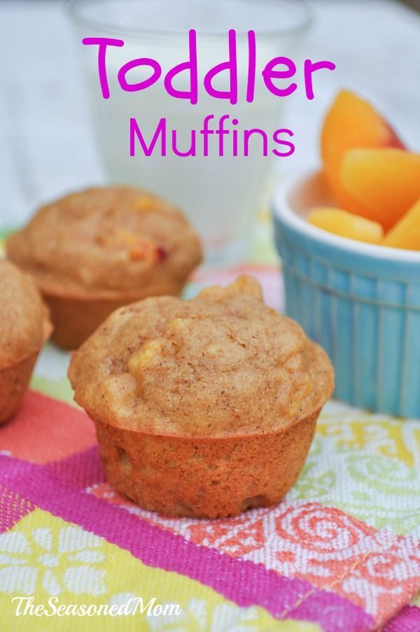 Baby Food Muffins Recipes
 "Toddler Muffins" Whole Grain Honey Peach Mini Muffins