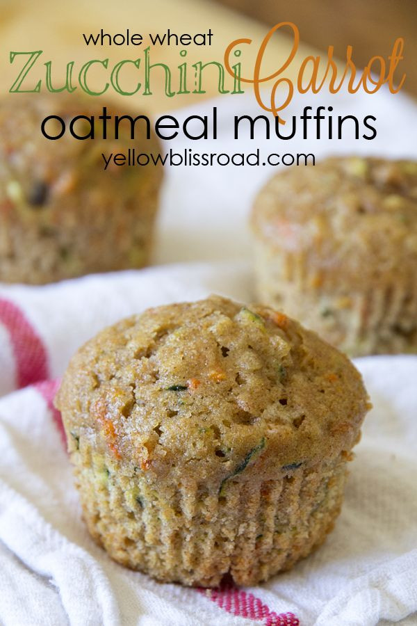 Baby Food Muffins Recipes
 Zucchini Carrot Oatmeal Muffins Recipe