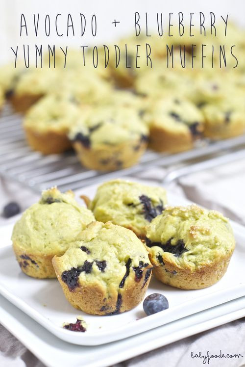 Baby Food Muffins Recipes
 Avocado Blueberry Yummy Toddler Mini Muffins